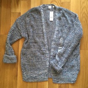 NWT Gap light blue cardigan sweater